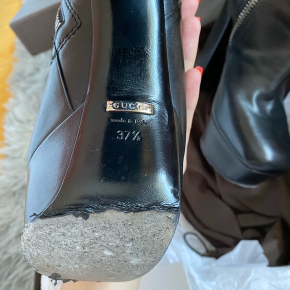 Authentic Gucci Claudie Platform Boots - Picture 5 of 9